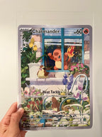 Póster ilustración carta Charmander 044 - TCG Full Arts