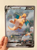 Póster ilustración carta Dragonite V 192 - TCG Full Arts