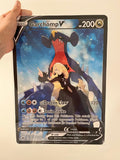 Póster ilustración carta Garchomp V TG23 - TCG Full Arts