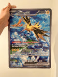 Póster ilustración carta Zapdos EX 202 - TCG Full Arts