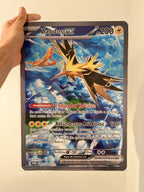 Póster ilustración carta Zapdos EX 202 - TCG Full Arts
